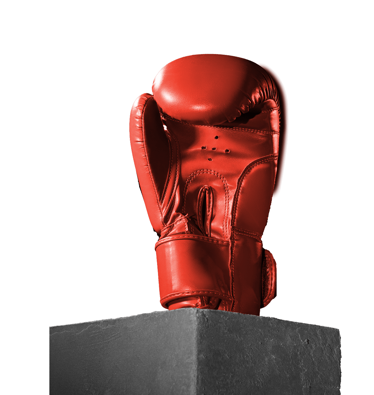 Boxhandschuh Auf Podest Symbol